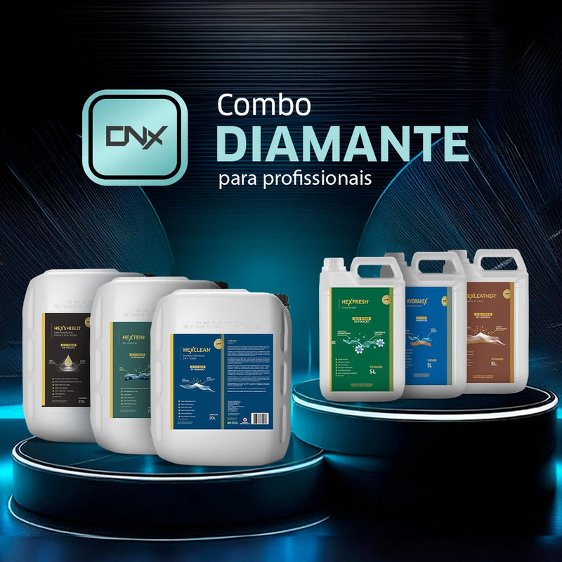 Combo Diamante CNX: Solução completa Higienização de Estofados