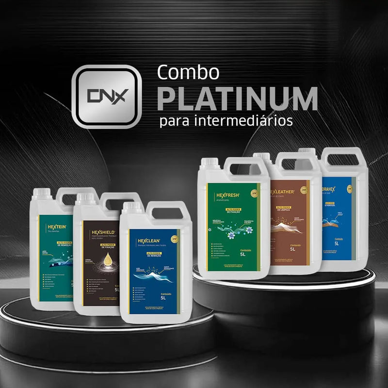 Combo Platina CNX: Solução completa Higienização de Estofados