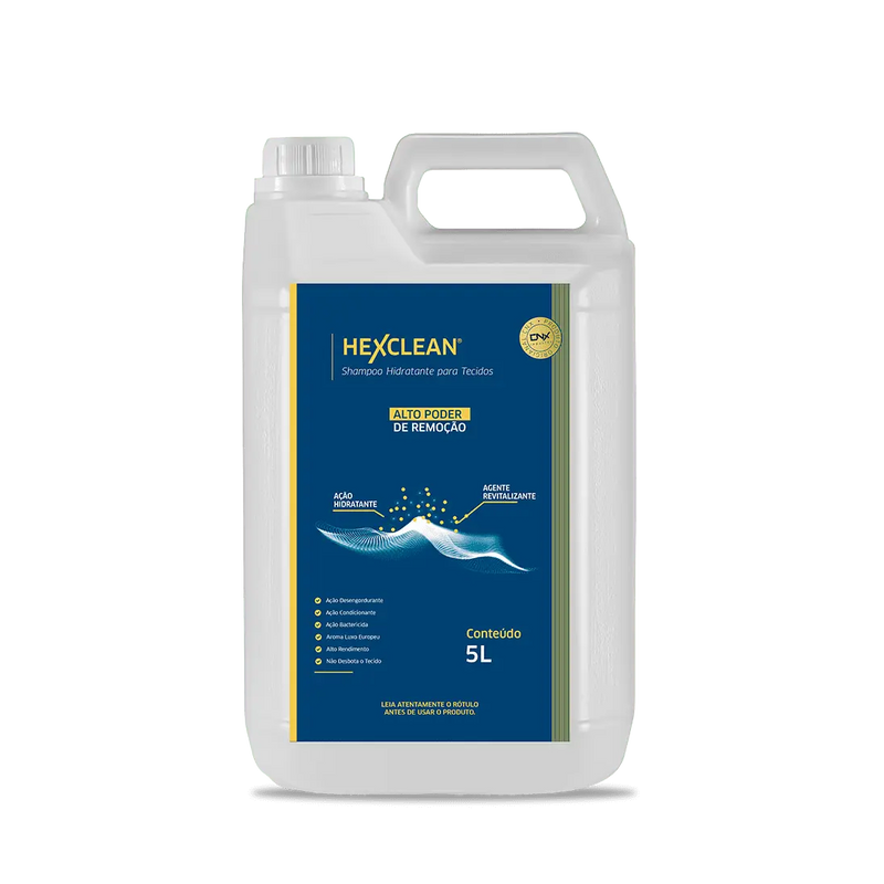 HexClean | Shampoo Hidratante para Tecidos