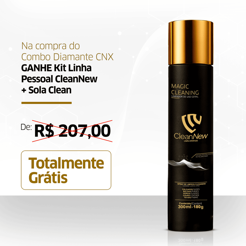 Combo Ouro CNX: Solução completa Higienização de Estofados