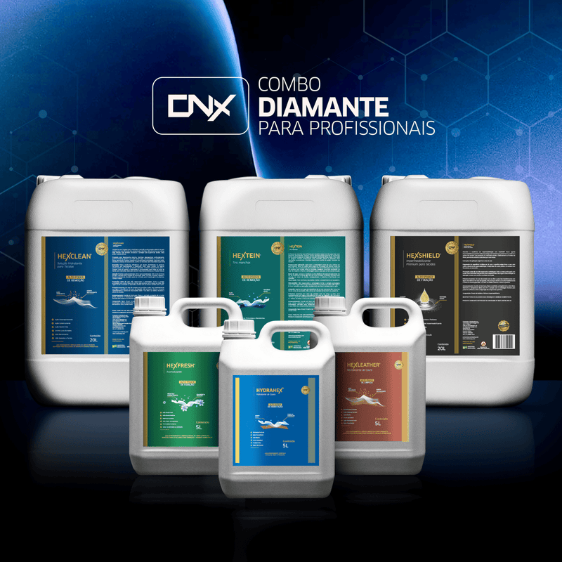 Combo Diamante CNX: Solução completa Higienização de Estofados