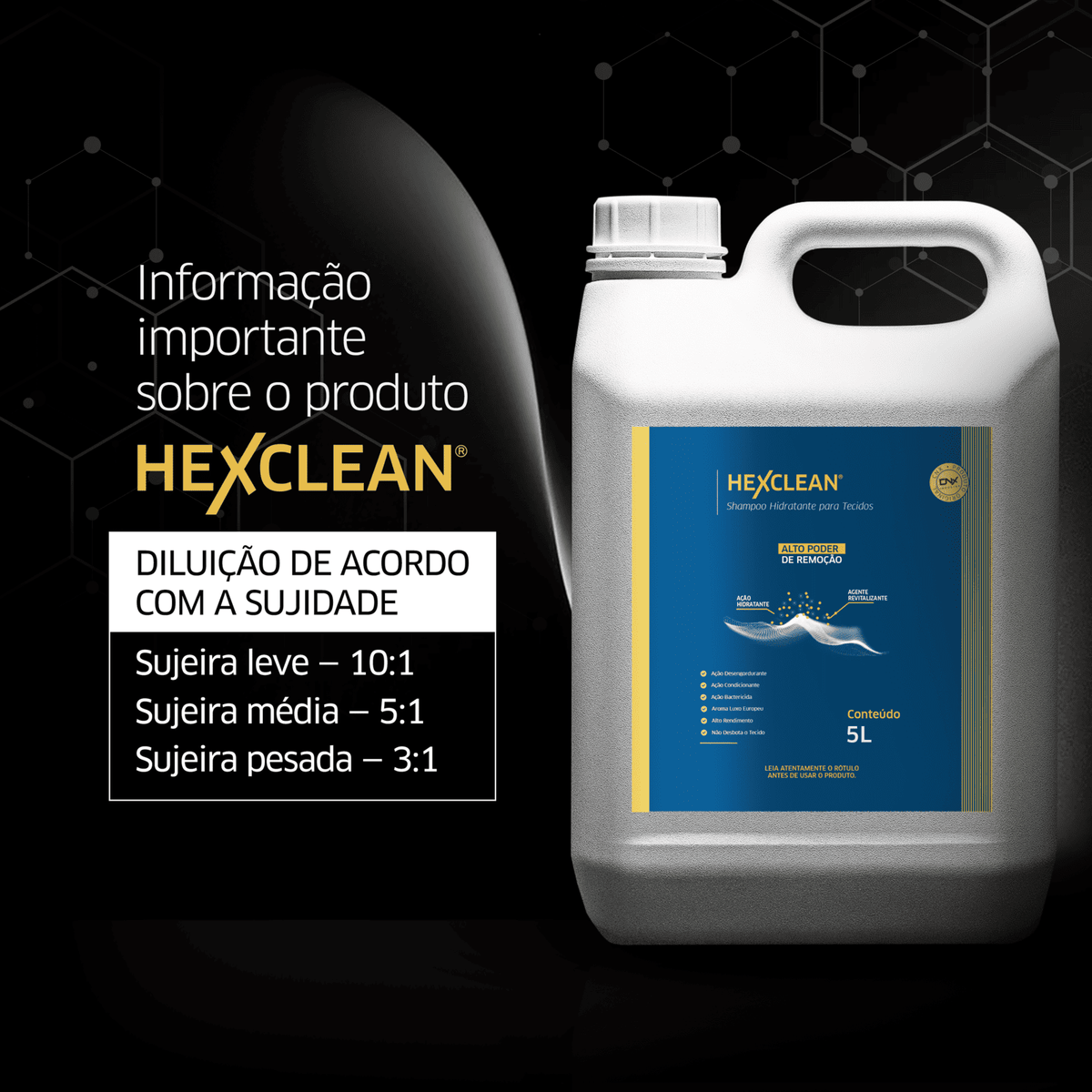 Combo Bronze CNX: Solução Completa para Higienização de Estofados