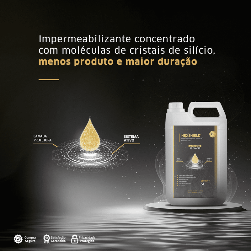 HexShield | Impermeabilizante para tecidos 20 Litros